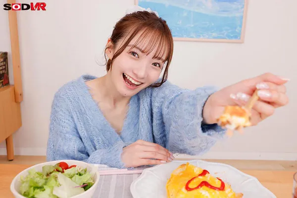 【VR】【8K】芸能人の彼女と同棲 僕だけが知ってる家庭的な姿と甘えんぼなキミのイキ顔 渚恋生 サンプル